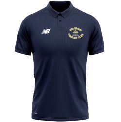 Helperby CC New Balance Polo Shirt Navy  Jnr