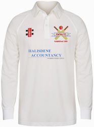 Harley Cricket Club GN Matrix Cricket Shirt L/S Snr