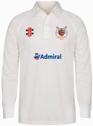 Pentyrch CC GN Matrix Cricket Shirt L/S Jnr