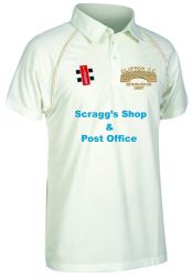 Clifton CC GN Matrix Plain Cricket Shirt S/S Wom