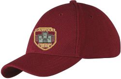 Cawood CC GN Maroon Cricket Cap