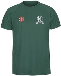 Kew CC GN Green Matrix SS Tee  Jnr