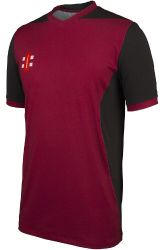 GN Pro Performance T20 Cricket Shirt Maroon  Snr