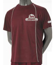 Ewhurst CC GM Maroon Training Shirt  Snr
