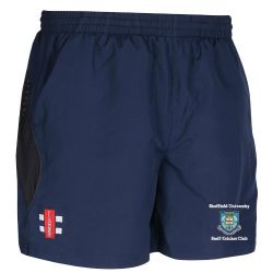 Sheffield University CC GN Navy Velocity Shorts  Jnr