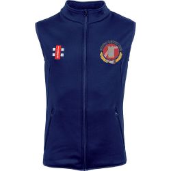 Burton Cricket Club GN Navy Storm Thermo Bodywarmer  Snr