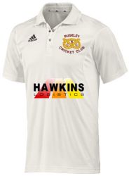 Rugeley Cricket Club adidas S/S Cricket Playing Shirt Snr