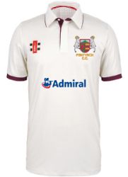 Pentyrch CC Pro Performance Maroon  S/S Shirt Snr