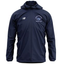 Norton Woodseats CC New Balance Rain Jacket Navy  Jnr
