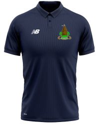 East Sutton Cricket Club New Balance Polo Shirt Navy  Jnr