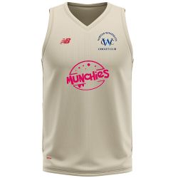 Norton Woodseats CC New Balance Sleeveless Slipover   Jnr
