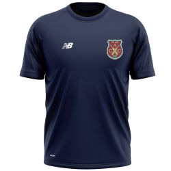 Apperknowle CC New Balance Training Shirt Navy  Snr