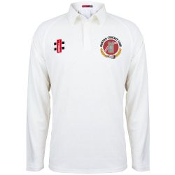 Burton Cricket Club GN Matrix Cricket Shirt L/S Jnr