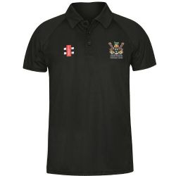 Chatsworth CC GN Black Matrix Polo Shirt  Snr