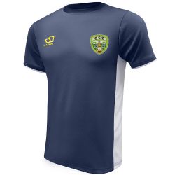 Calverton CC Masuri Cricket Training Shirt Navy  Jnr