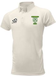 Glapwell CC Masuri Cricket Playing Shirt Plain S/S  Jnr
