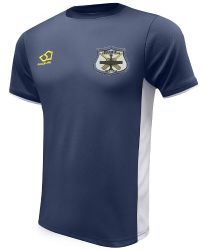 Rufforth Cricket Club Masuri Cricket Training Shirt Navy/White  Snr