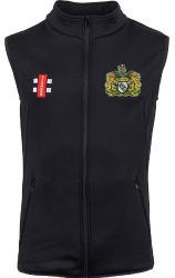 Heslerton CC GN Black Fleece Bodywarmer  Snr