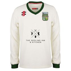 Lambley CC GN Pro Performance Green L/S Sweater Snr