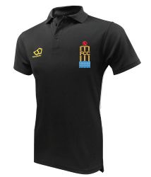 Farndon Cricket Club Masuri Cricket Polo Shirt Black  Ladies