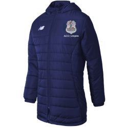 Yorkshire Umpires Premier League ACO New Balance Stadium Jacket Navy  Snr