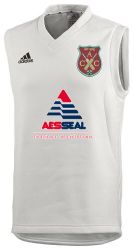 Apperknowle Cricket Club adidas Cricket Sleeveless Slipover Snr