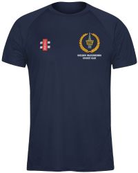 Sheldon Marlborough CC GN Navy Matrix TShirt  Jnr