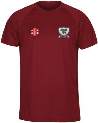 FAS Cricket Club GN Maroon Matrix TShirt  Snr