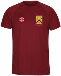 Staxton Cricket Club GN Maroon Matrix TShirt  Jnr