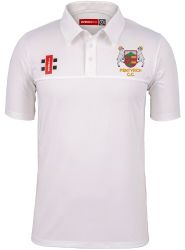 Pentyrch CC GN ProPerformance Polo Shirt White  Snr