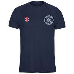 Doune CC GN Navy Matrix SS Tee  Snr