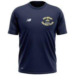 Helperby CC New Balance Training Shirt Navy  Jnr