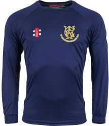 Woodhouse Grange CC GN Navy Matrix LS Tee  Jnr