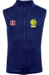 Chesterfield Cricket Club GN Navy Fleece Bodywarmer  Snr