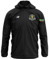 Midlands Cricket Club New Balance Rain Jacket Black  Jnr