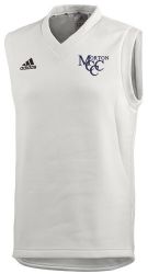 Morton Cricket Club adidas Cricket Sleeveless Slipover Snr