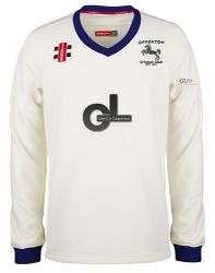 Offerton CC GN Pro Performance Navy L/S Sweater Jnr