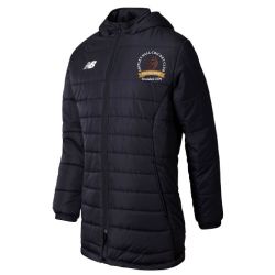 Shipley Hall Cricket Club New Balance Stadium Jacket Black  Snr