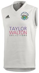 London Colney Cricket Club adidas Cricket Sleeveless Slipover Snr