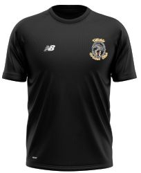 Tillside Cricket Club New Balance Training Shirt Black  Jnr