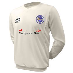 Filey Cricket Club Masuri Cricket Sweater  Jnr