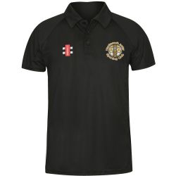 Handsworth CC GN Black Matrix Polo Shirt  Jnr