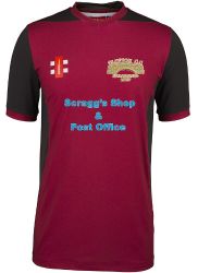 Clifton CC GN T20 S/S Cricket Shirt Maroon  Wom