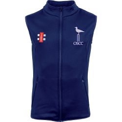Old Seagullians CC GN Navy Fleece Bodywarmer  Snr