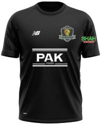 Midlands Cricket Club New Balance Training Shirt Black  Jnr