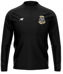 Tillside Cricket Club New Balance 1/4 Zip Mid Layer Black  Jnr