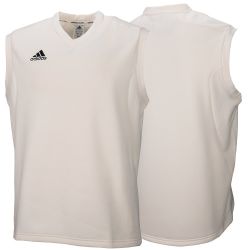adidas Elite Cricket Sleeveless Slipover  Snr