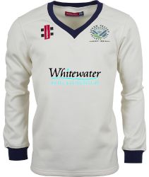 Leven Valley Cricket Club GN Pro Performance Navy L/S Sweater Snr