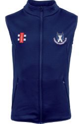 Codnor Cricket Club GN Navy Fleece Bodywarmer  Snr