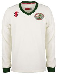 Collingham CC GN Pro Performance Green L/S Sweater Snr